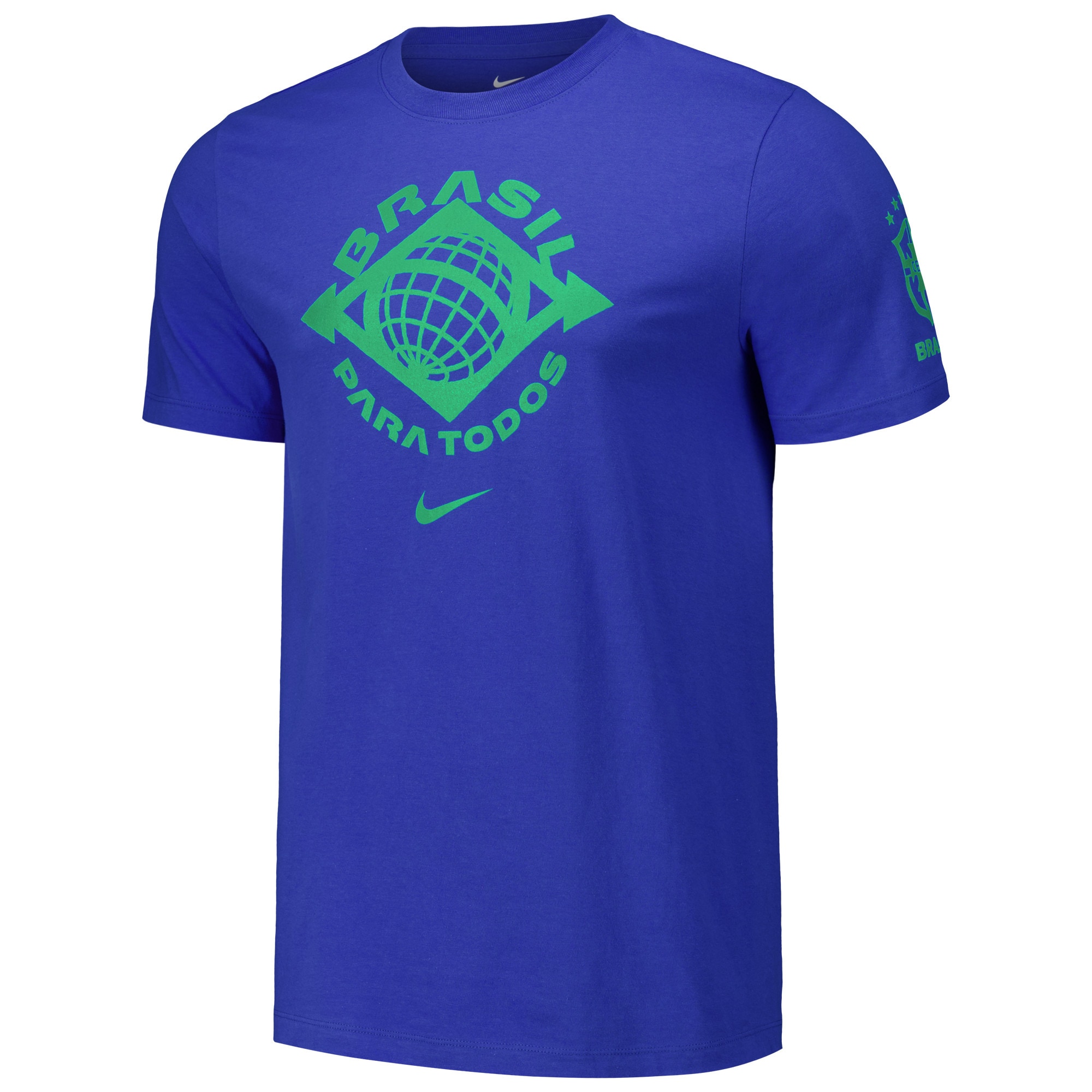 brazil national team nike localized core cotton t-shirt – royal Collection – England Football Jerseys and Shirts