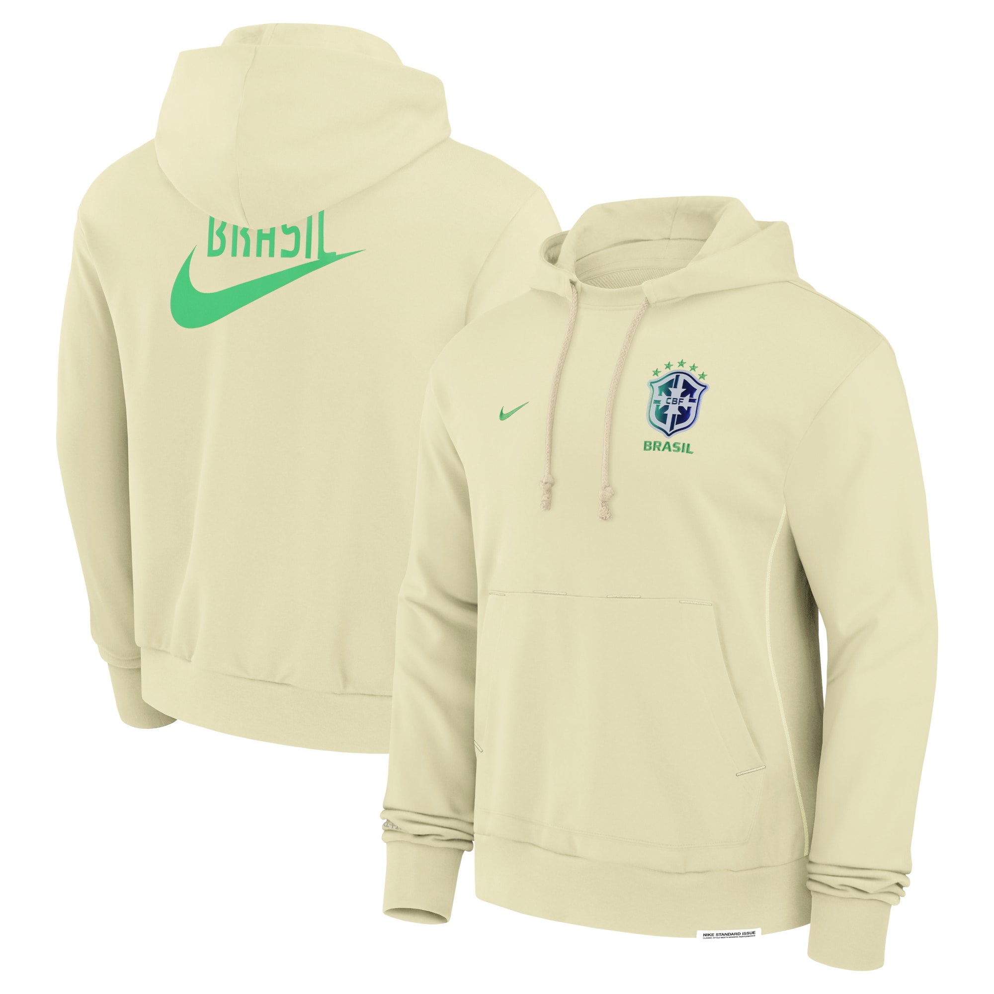 brazil national team nike standard issue pullover hoodie – yellow Collection – England Football Jerseys and Shirts