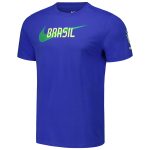 brazil national team nike swoosh core t-shirt – royal Collection – England Football Jerseys and Shirts