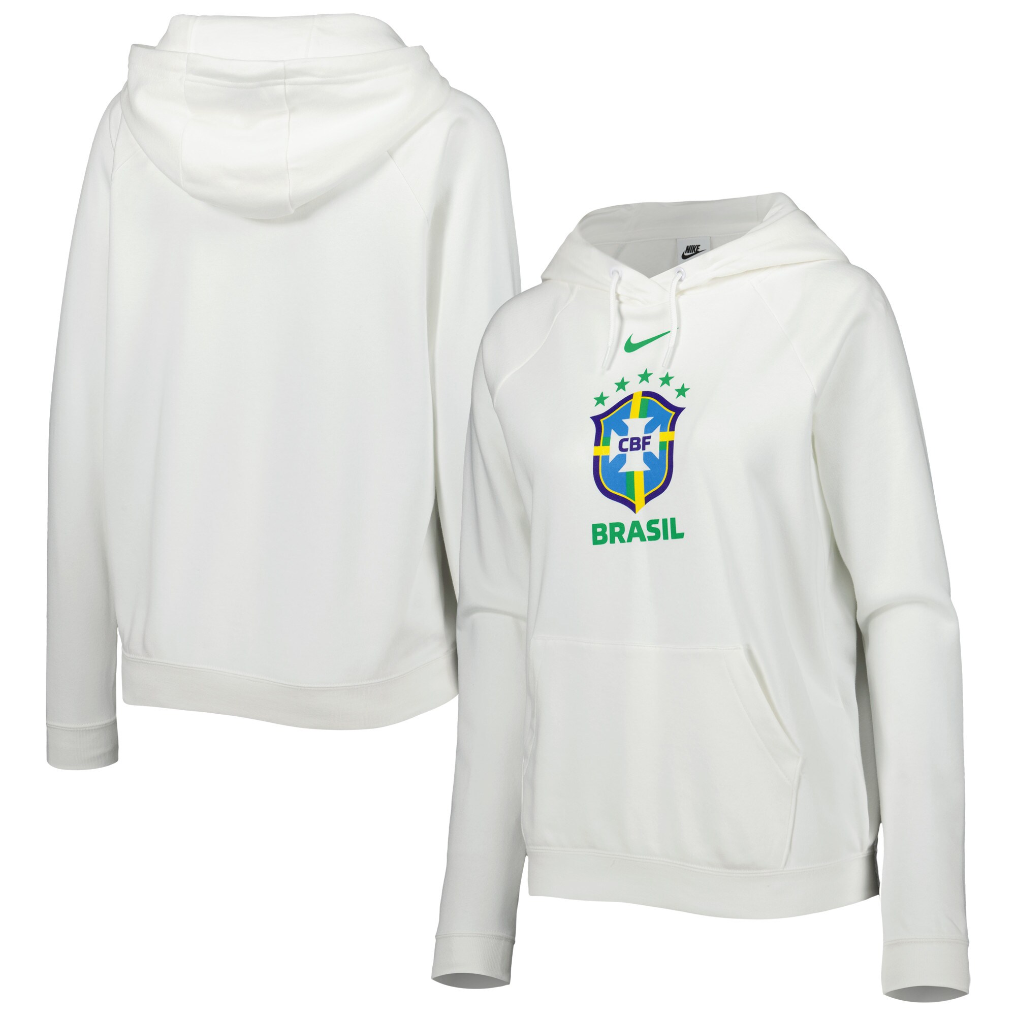 brazil national team nike women8217s varsity raglan tri-blend pullover hoodie – white Collection – England Football Jerseys and Shirts