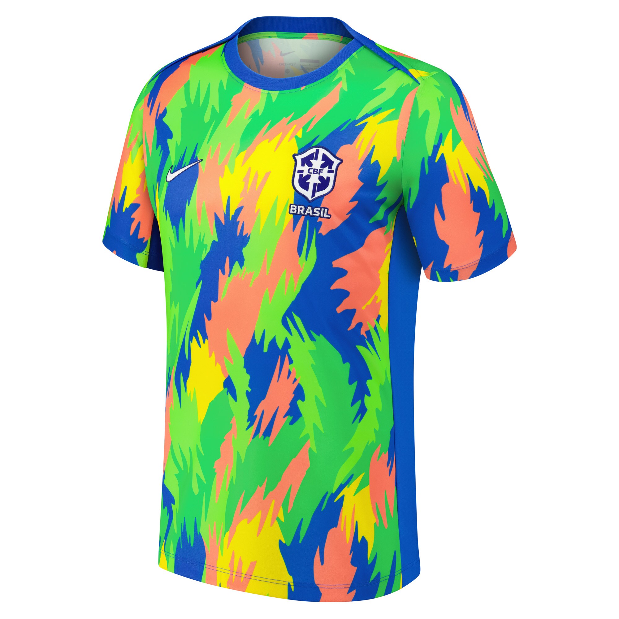 brazil women8217s national team nike 2025 academy pro pre-match performance top – blue Collection – England Football Jerseys and Shirts