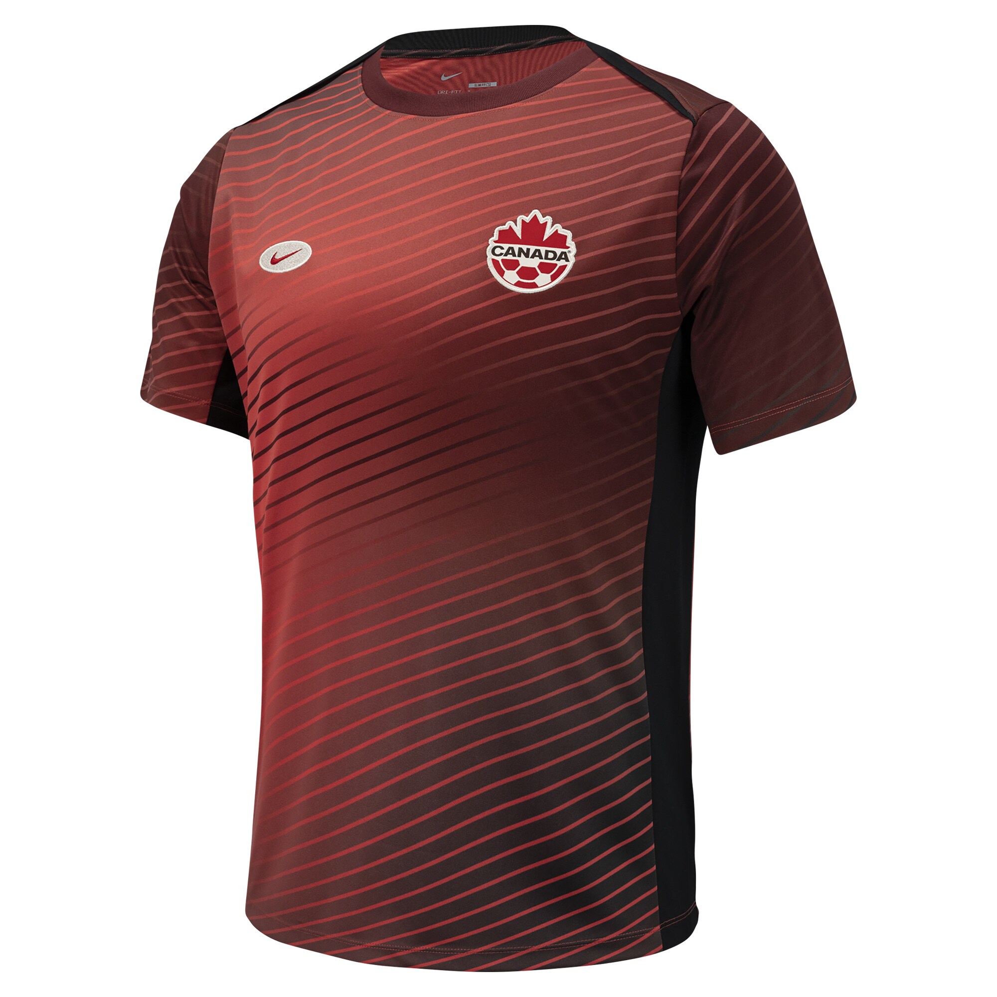 canada soccer nike 2024 pre-match top – red Collection – England Football Jerseys and Shirts