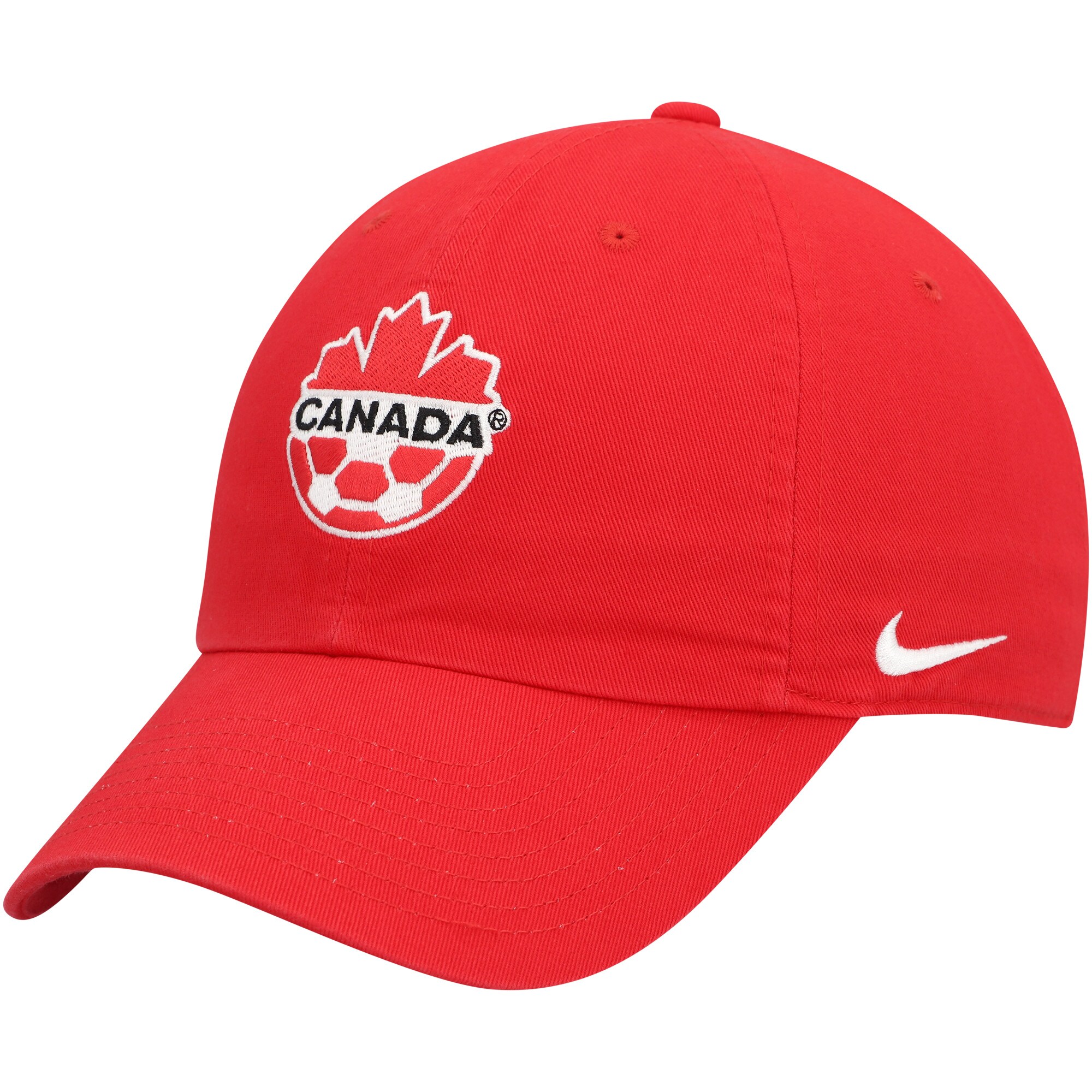 canada soccer nike campus adjustable hat – red Collection – England Football Jerseys and Shirts