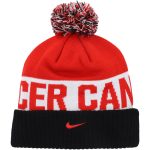 canada soccer nike classic stripe cuffed knit hat with pom – blackred Collection – England Football Jerseys and Shirts