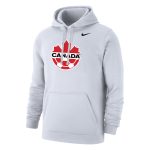canada soccer nike club primary pullover hoodie – white Collection – England Football Jerseys and Shirts