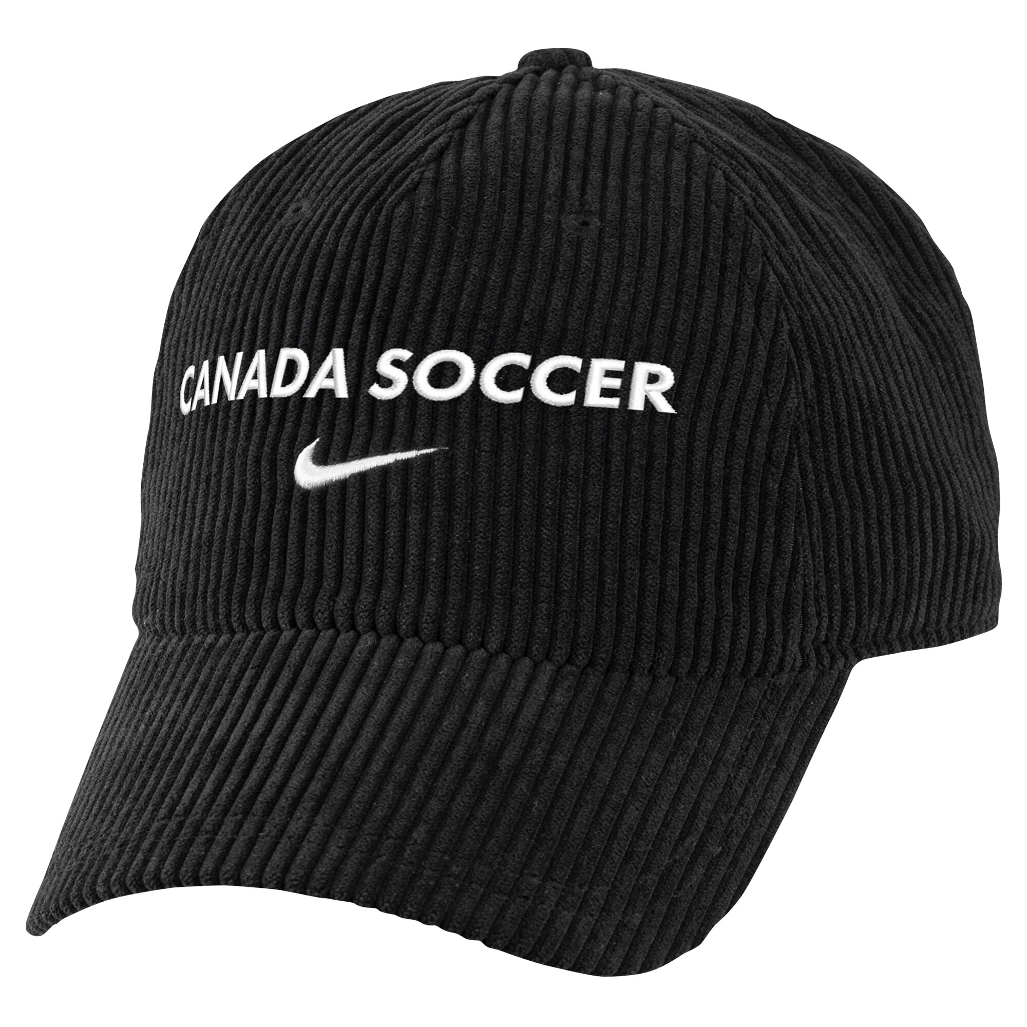 canada soccer nike corduroy club flex hat – black Collection – England Football Jerseys and Shirts
