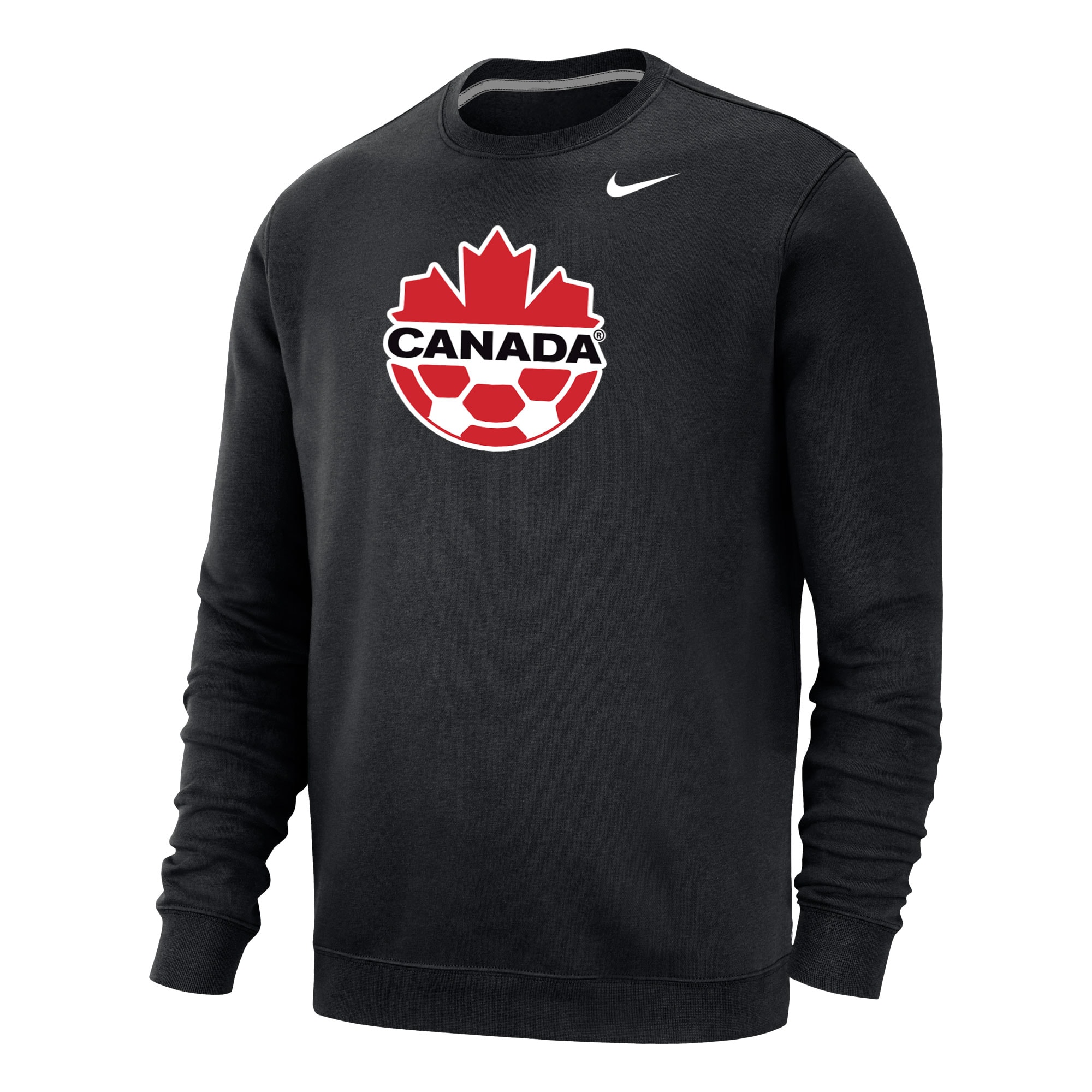 canada soccer nike fleece pullover sweatshirt – black Collection – England Football Jerseys and Shirts