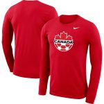 canada soccer nike primary logo legend performance long sleeve t-shirt – red Collection – England Football Jerseys and Shirts