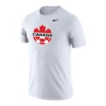 canada soccer nike primary logo legend performance t-shirt – white Collection – England Football Jerseys and Shirts