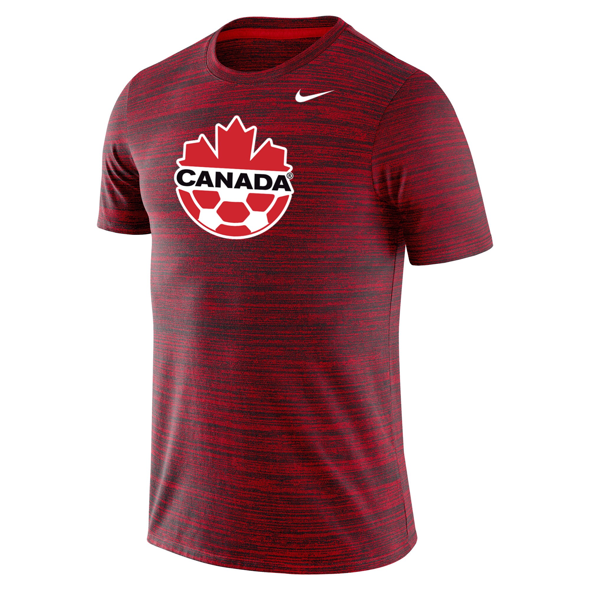canada soccer nike primary logo velocity legend performance t-shirt – red Collection – England Football Jerseys and Shirts