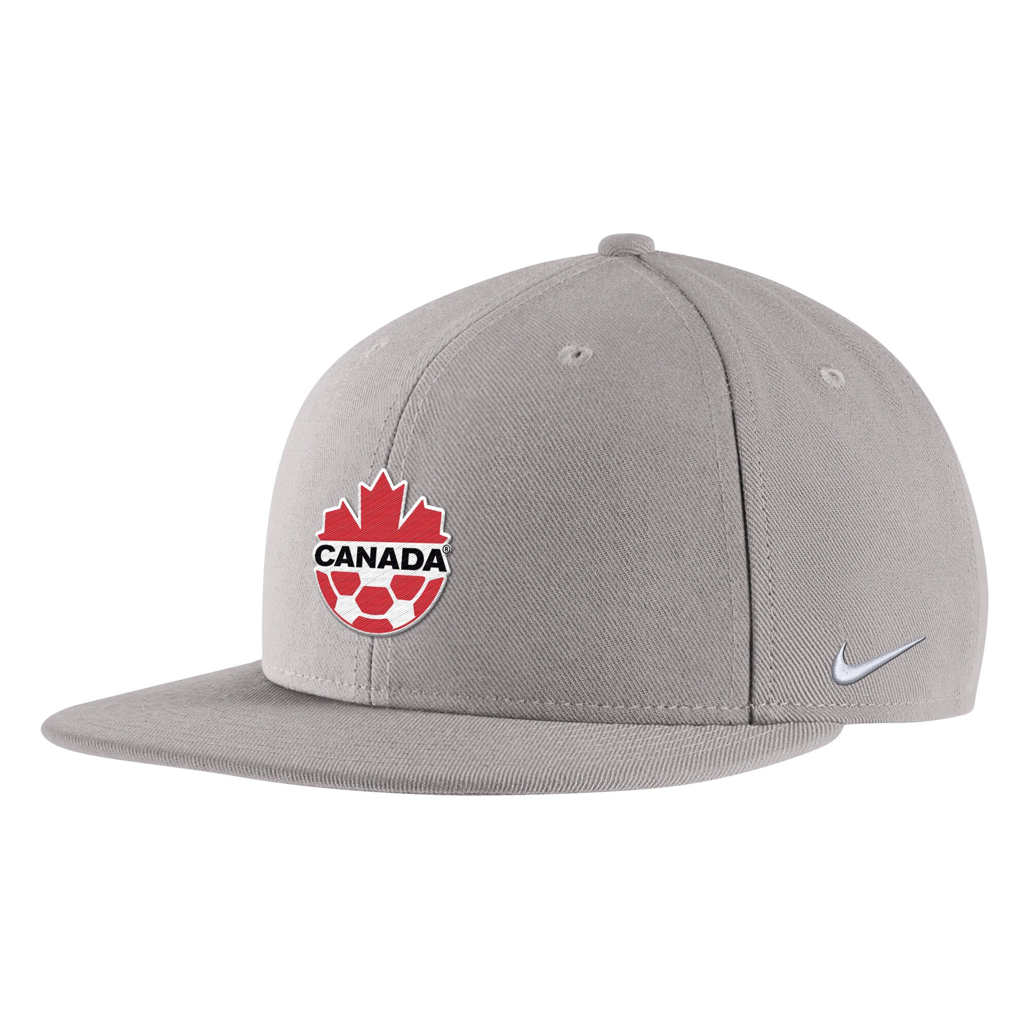 canada soccer nike pro snapback hat – gray Collection – England Football Jerseys and Shirts