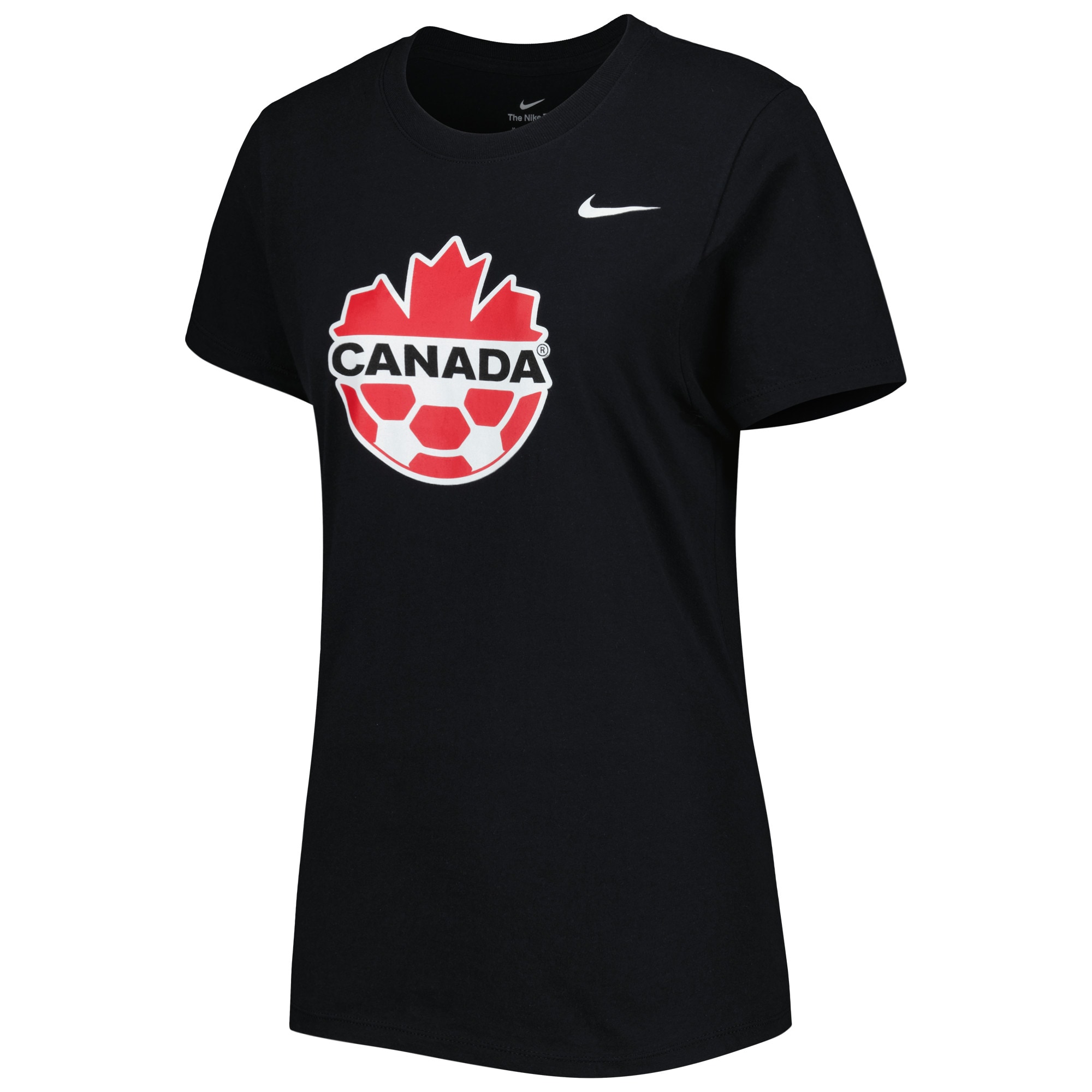 canada soccer nike women8217s club crest t-shirt – black Collection – England Football Jerseys and Shirts
