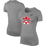 canada soccer nike women8217s legend performance t-shirt – heather gray Collection – England Football Jerseys and Shirts