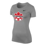 canada soccer nike women8217s legend performance t-shirt – heather gray Collection – England Football Jerseys and Shirts
