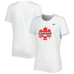 canada soccer nike women8217s legend performance t-shirt – white Collection – England Football Jerseys and Shirts