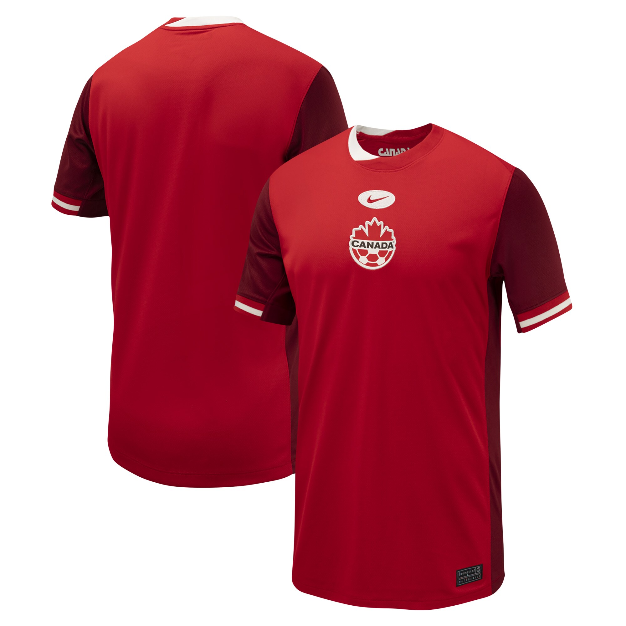 canada soccer nike youth 2024 home replica jersey – red Collection – England Football Jerseys and Shirts