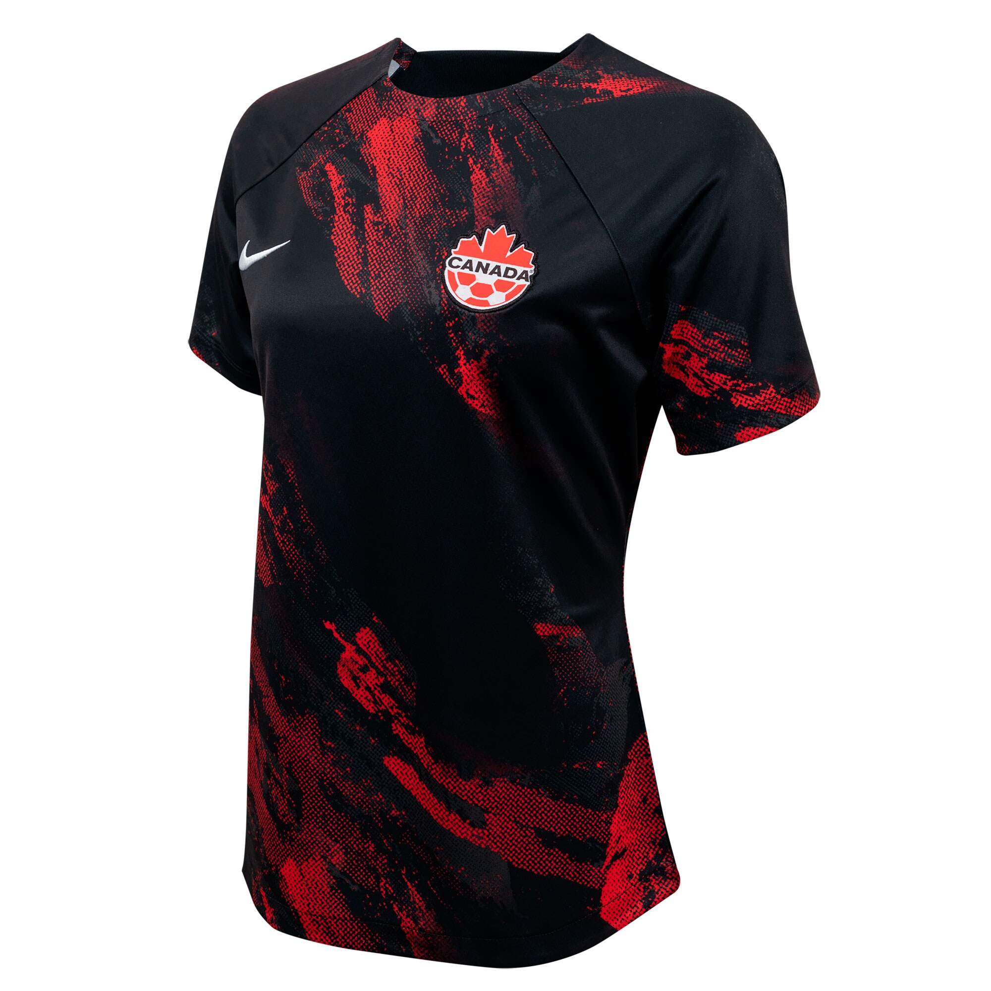 canada women8217s national team nike women8217s 2023 pre-match training jersey – black Collection – England Football Jerseys and Shirts