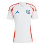 chile national team adidas 2024 away replica jersey – white Collection – England Football Jerseys and Shirts