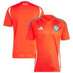 chile national team adidas 2024 home replica jersey – red Collection – England Football Jerseys and Shirts