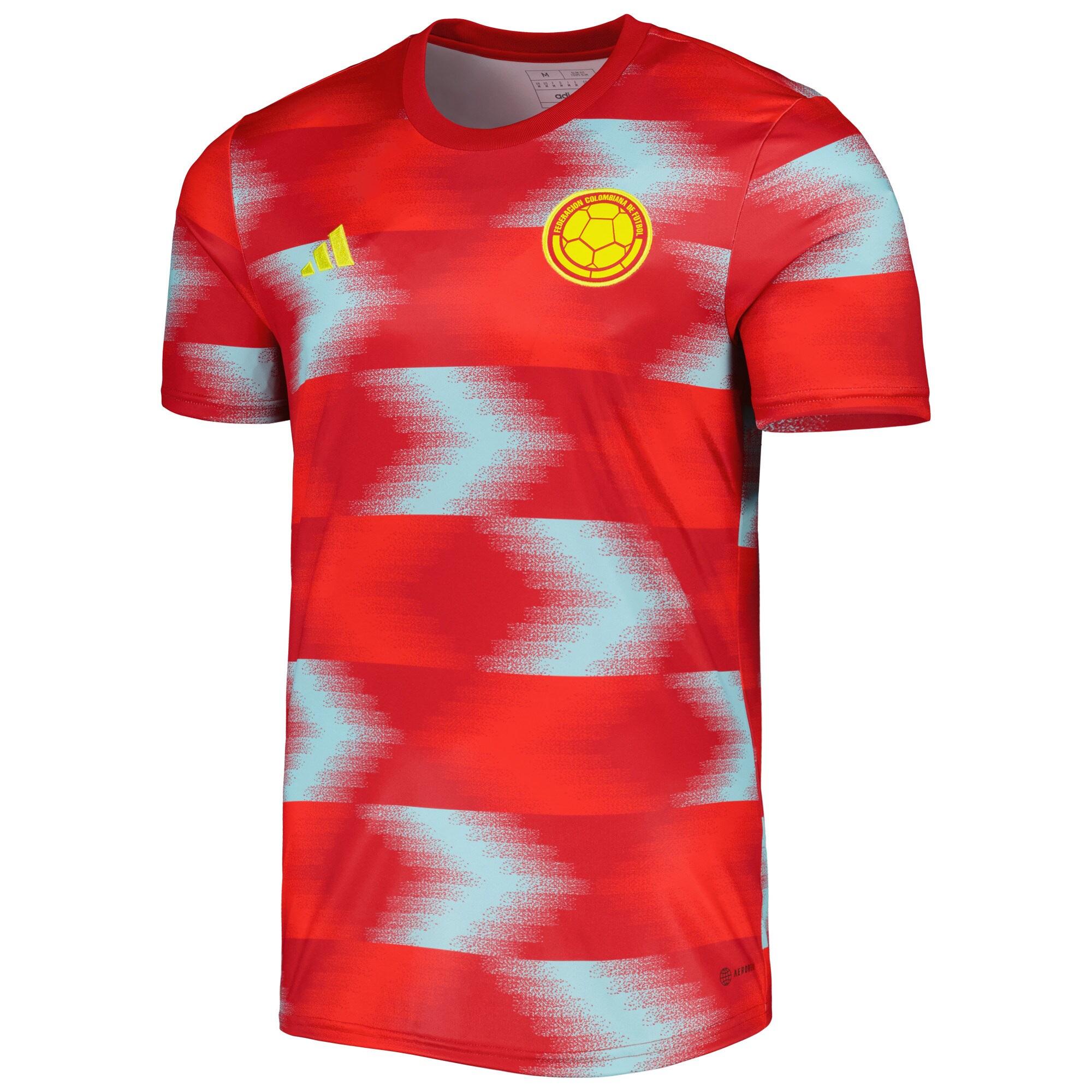 colombia national team adidas 2022 pre-match top – red Collection – England Football Jerseys and Shirts