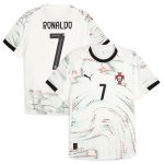 cristiano ronaldo portugal national team puma 2025 away authentic jersey – white Collection – England Football Jerseys and Shirts