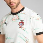 cristiano ronaldo portugal national team puma 2025 away authentic jersey – white Collection – England Football Jerseys and Shirts