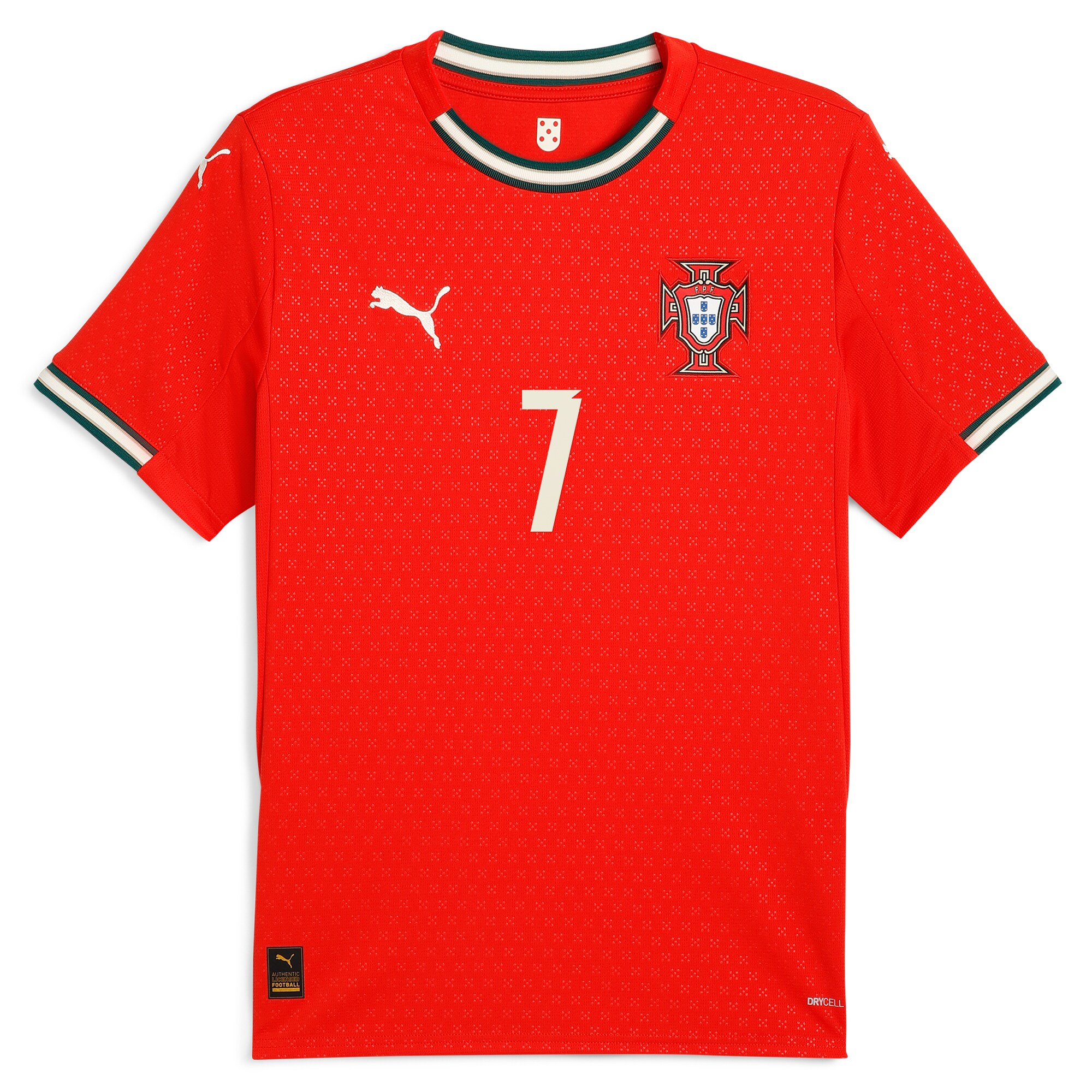 cristiano ronaldo portugal national team puma 2025 home replica jersey – red Collection – England Football Jerseys and Shirts