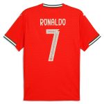 cristiano ronaldo portugal national team puma 2025 home replica jersey – red Collection – England Football Jerseys and Shirts