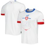 czech republic national team puma 202223 away replica jersey – white Collection – England Football Jerseys and Shirts