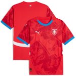 czech republic national team puma 2024 home replica jersey – red Collection – England Football Jerseys and Shirts