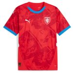 czech republic national team puma 2024 home replica jersey – red Collection – England Football Jerseys and Shirts