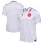 denmark national team 2024 away replica jersey – white Collection – England Football Jerseys and Shirts