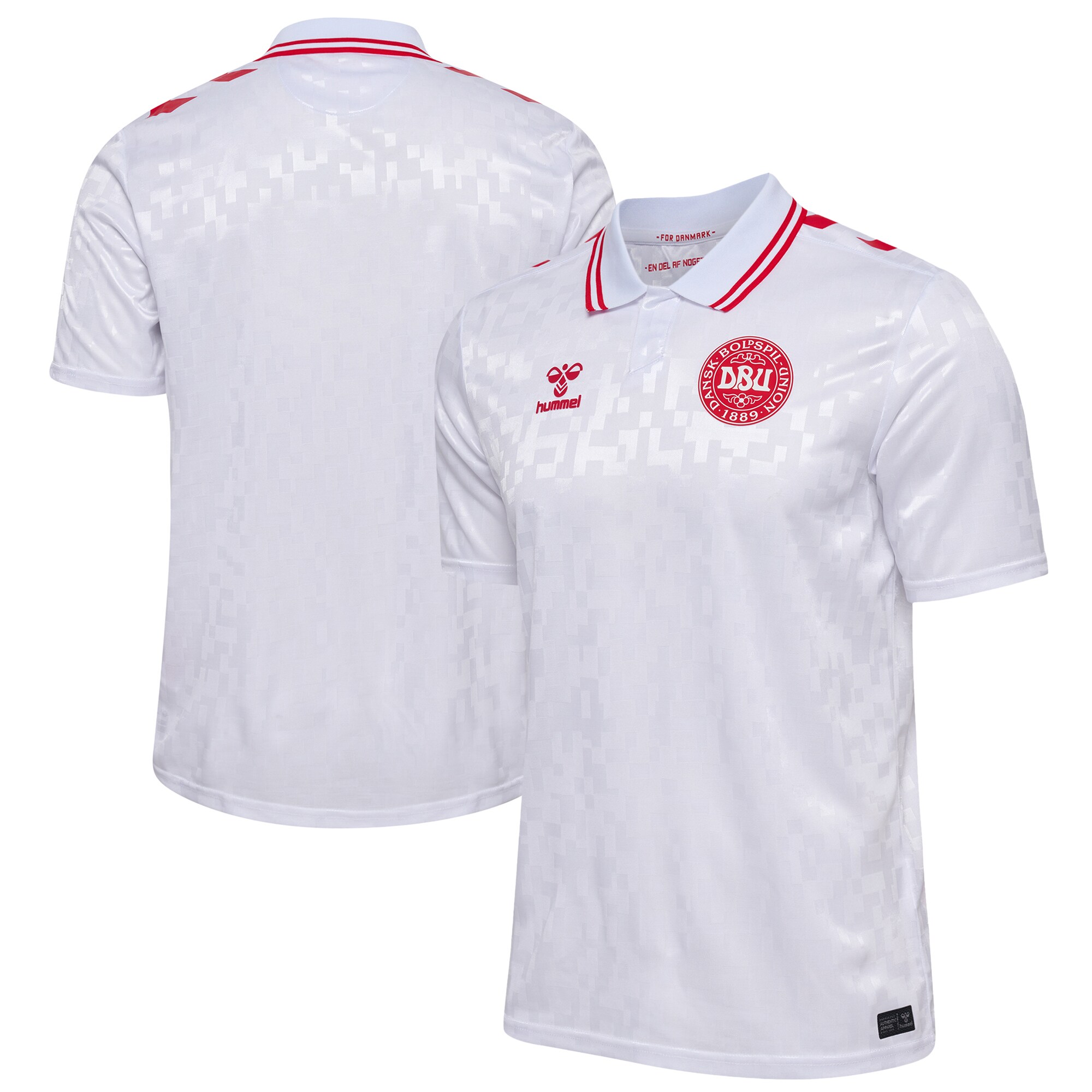 denmark national team 2024 away replica jersey – white Collection – England Football Jerseys and Shirts
