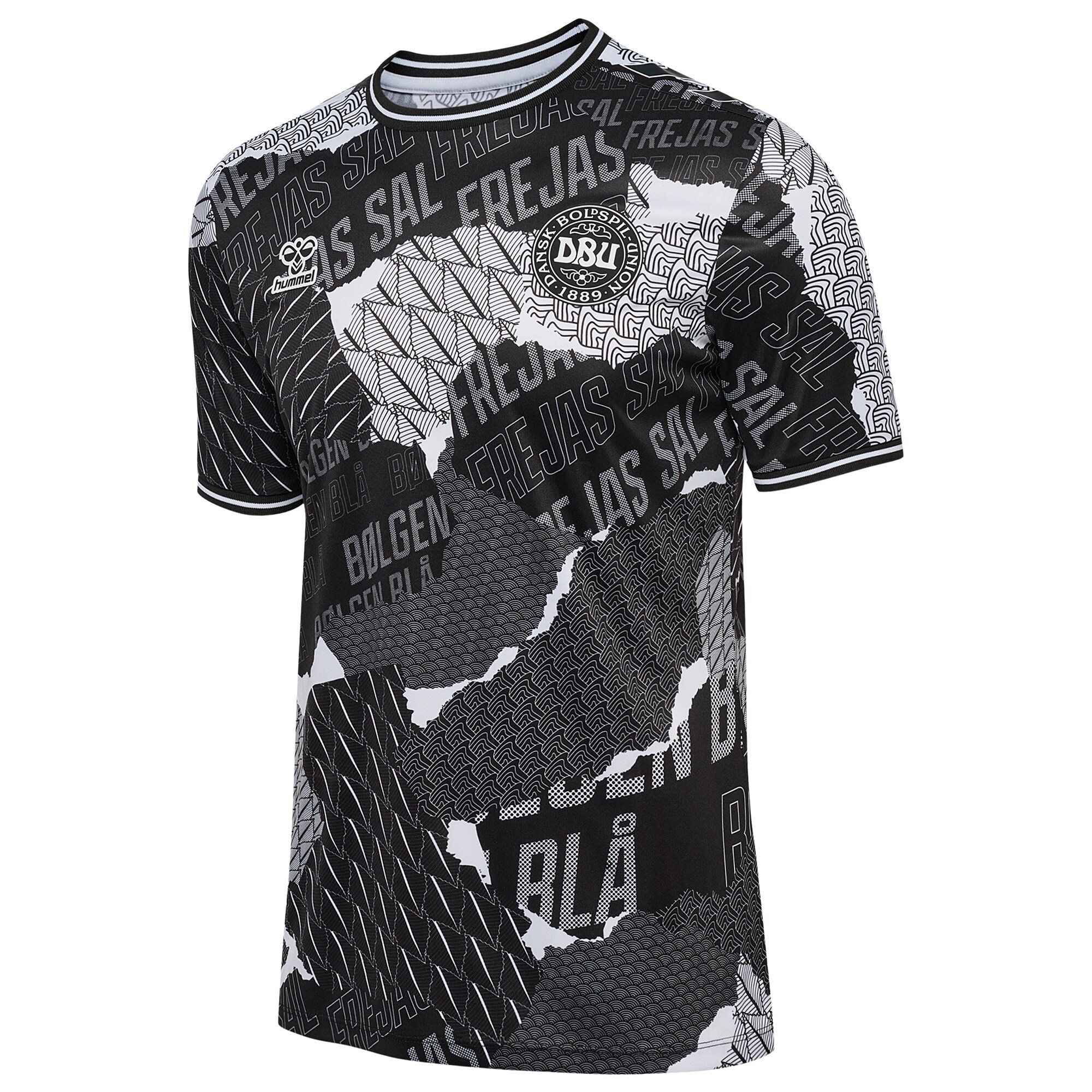 denmark national team 2024 pre-match top – black Collection – England Football Jerseys and Shirts