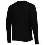 denmark national team fan raglan long sleeve t-shirt – black Collection – England Football Jerseys and Shirts