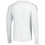 denmark national team fan raglan long sleeve t-shirt – white Collection – England Football Jerseys and Shirts