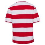 denmark national team striped t-shirt – red Collection – England Football Jerseys and Shirts
