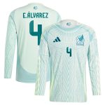 edson alvarez mexico national team adidas 2024 away replica player long sleeve jersey – green Collection – England Football Jerseys and Shirts