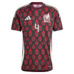 edson alvarez mexico national team adidas 2024 home replica player jersey – burgundy Collection – England Football Jerseys and Shirts