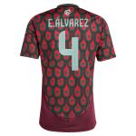 edson alvarez mexico national team adidas 2024 home replica player jersey – burgundy Collection – England Football Jerseys and Shirts