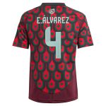 edson alvarez mexico national team adidas youth 2024 home replica player jersey – burgundy Collection – England Football Jerseys and Shirts