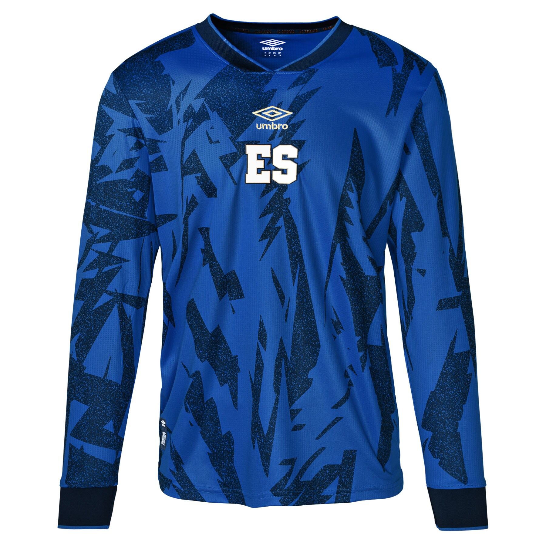 el salvador national team umbro 2023 replica long sleeve jersey – blue Collection – England Football Jerseys and Shirts