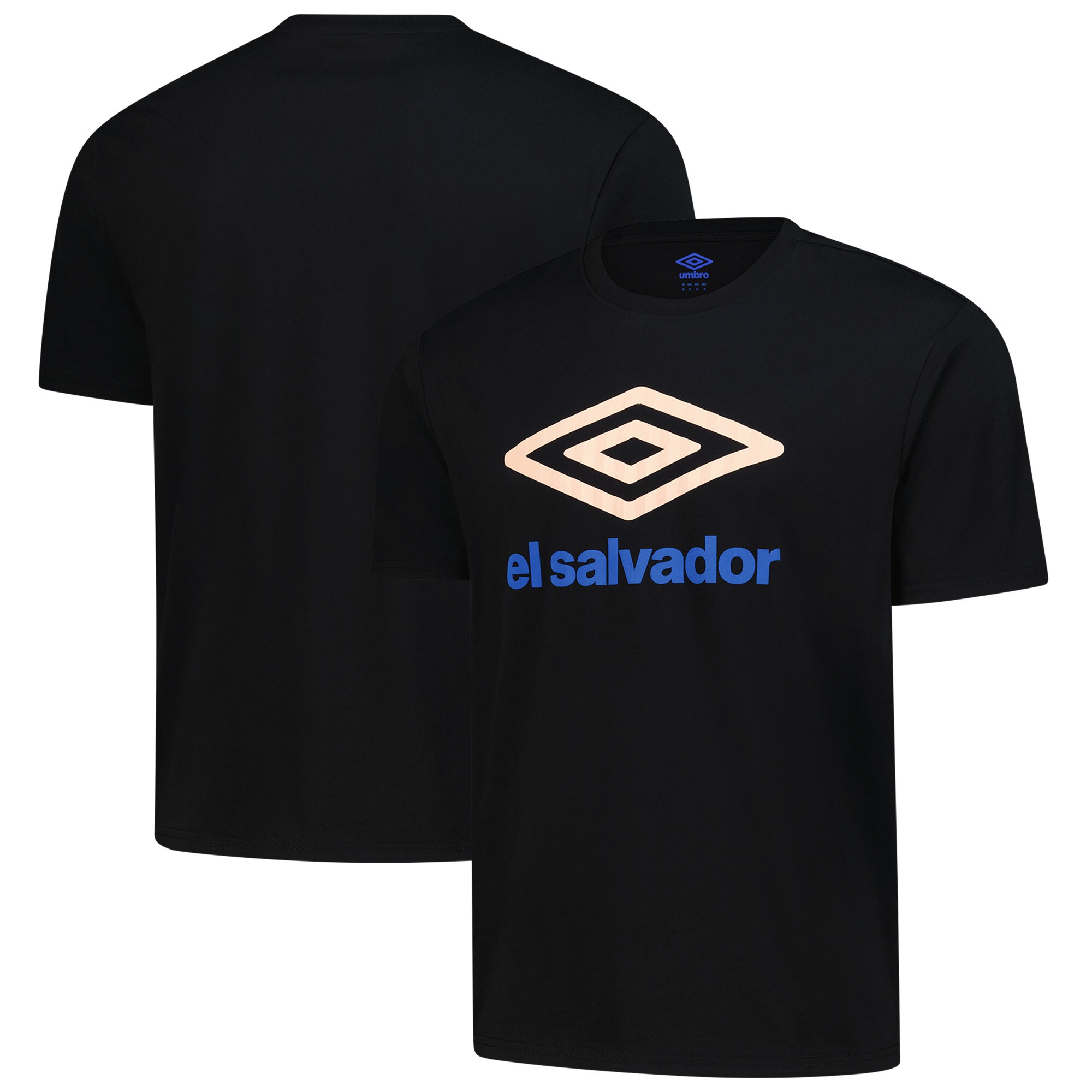 el salvador national team umbro graphic t-shirt – black Collection – England Football Jerseys and Shirts