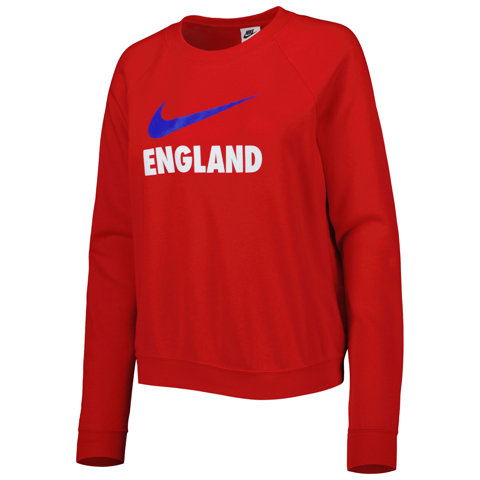 england national team nike women8217s lockup varsity tri-blend raglan pullover sweatshirt – red Collection – England Football Jerseys and Shirts