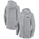 england national team nike youth logo club full-zip hoodie – gray Collection – England Football Jerseys and Shirts