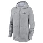 england national team nike youth logo club full-zip hoodie – gray Collection – England Football Jerseys and Shirts
