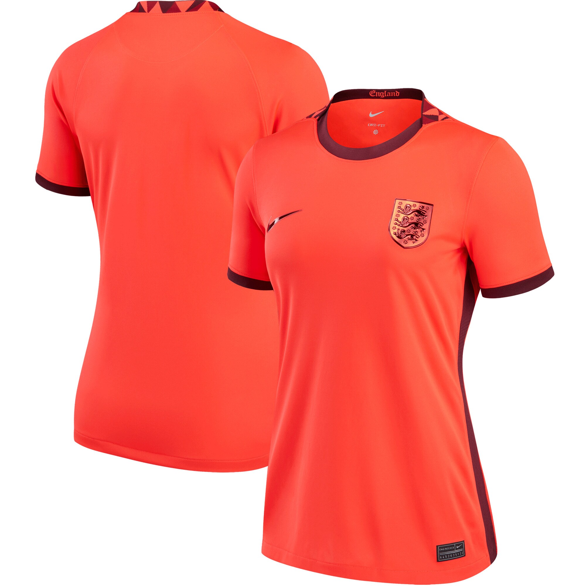 england women8217s national team nike women8217s 202223 away replica blank jersey – red Collection – England Football Jerseys and Shirts