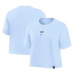 england women8217s national team nike women8217s fearless top – light blue Collection – England Football Jerseys and Shirts