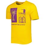 fifa world cup qatar 2022 around the world t-shirt – yellow Collection – England Football Jerseys and Shirts