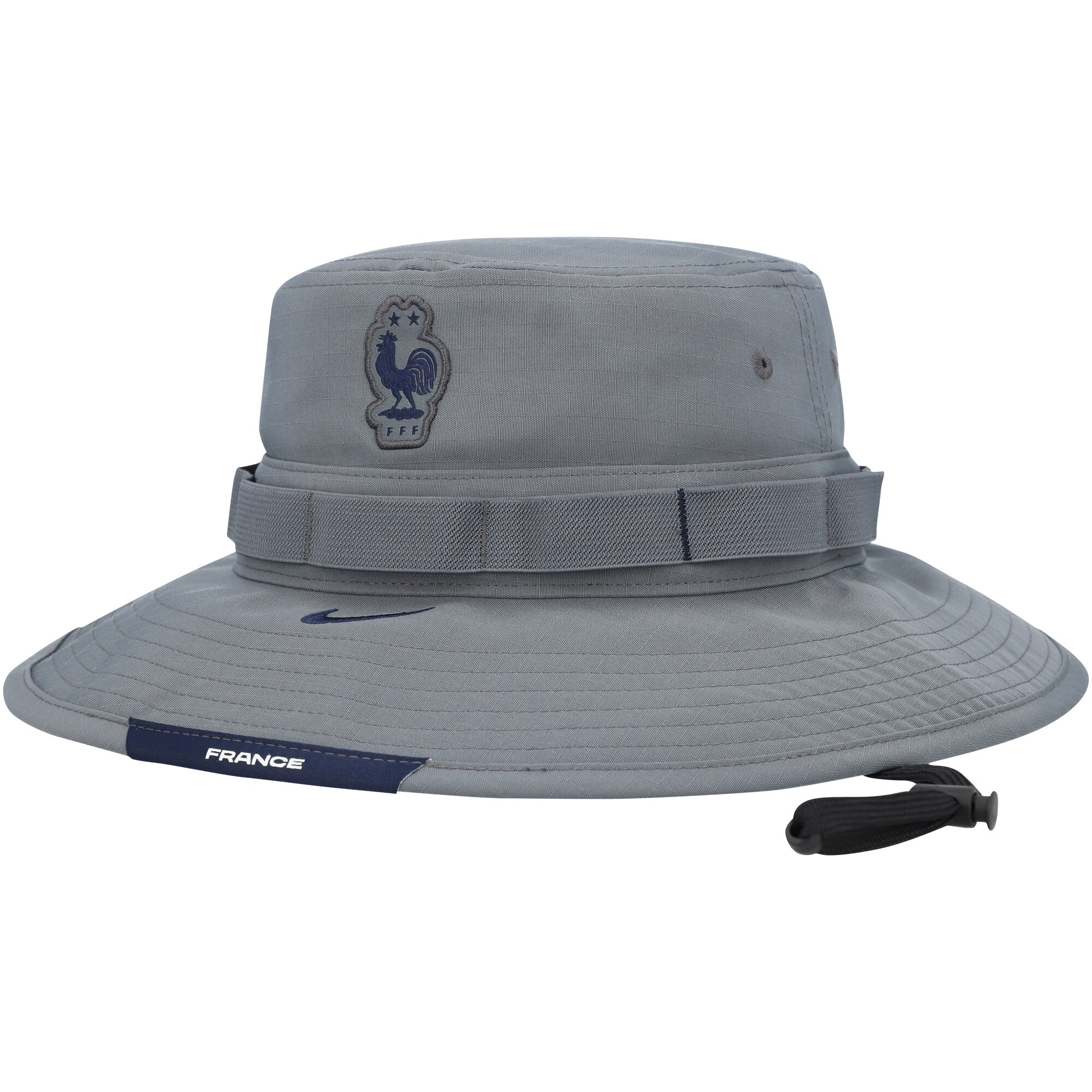 france national team nike boonie tri-blend performance bucket hat – gray Collection – England Football Jerseys and Shirts